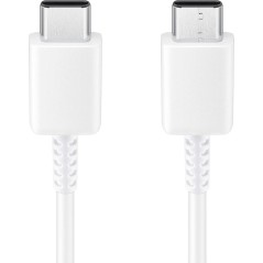 Samsung 1m USB 2.0 Type-C Cable - High-Speed White Charger Cable for Fast Data Transfer (Model: 8806090144059)